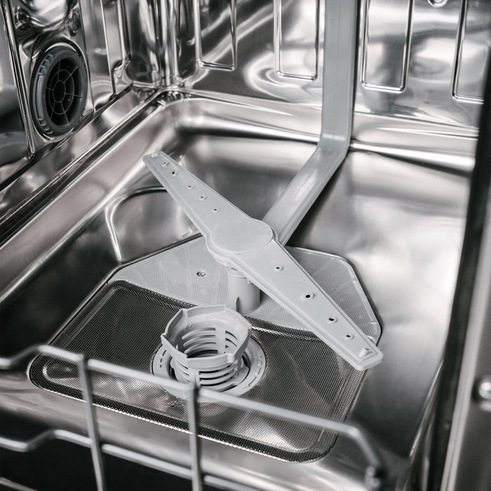 Lave-vaisselle encastré Danby de 18 po et de 51 dBA avec commandes à l’avant - blanc - DDW18D1EW