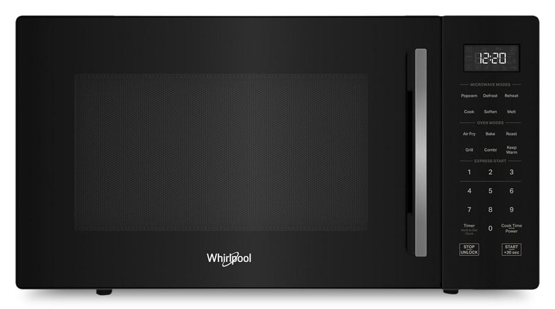 Four à micro-ondes de comptoir Whirlpool de 1,0 pi3 avec friture à air - noir - WMCS5522RB