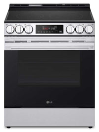  Cuisinière intelligente électrique LG de 6,3 pi³ avec EasyCleanMD - acier inoxydable résistant aux taches - LSEL6333XE
