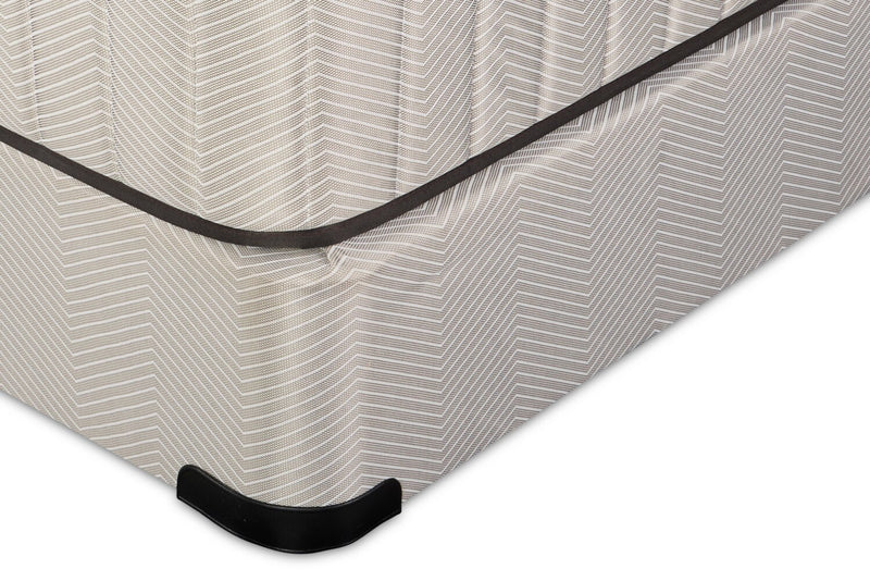 Ensemble sommier divisé à profil bas Stearns & Foster pour grand lit