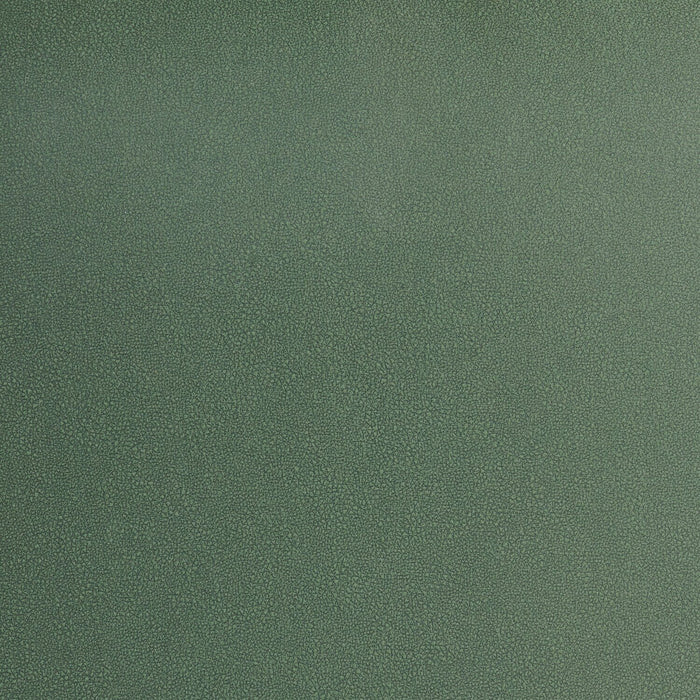 Chaise de salle à manger Arlo en métal avec siège et dossier coussinés capitonnés en tissu - verte