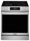 Cuisinière électrique Frigidaire Gallery de 6,2 pi³ avec pizza cuite sur pierre - acier inoxydable Smudge-ProofMD - GCFE307CBF 