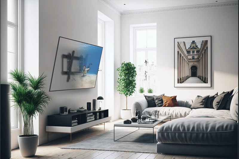 Support mural Kanto TE300 extensible et inclinable pour téléviseurs de 43 po à 90 po