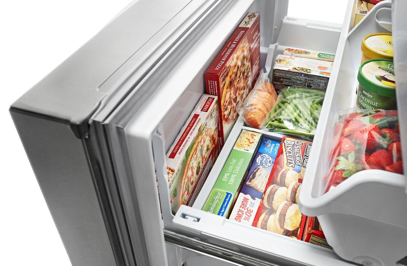 Réfrigérateur Whirlpool de 23,8 pi3 et de 36 po de profondeur comptoir à portes françaises - acier inoxydable - WRFC9636RZ 