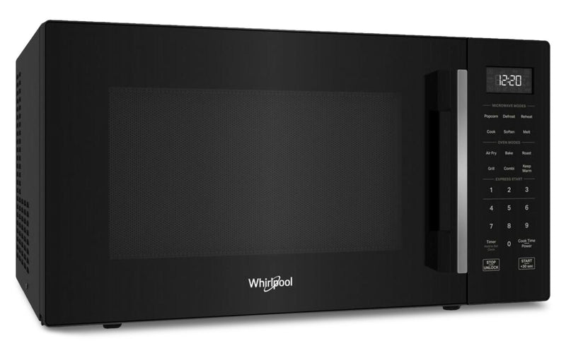 Four à micro-ondes de comptoir Whirlpool de 1,0 pi3 avec friture à air - noir - WMCS5522RB