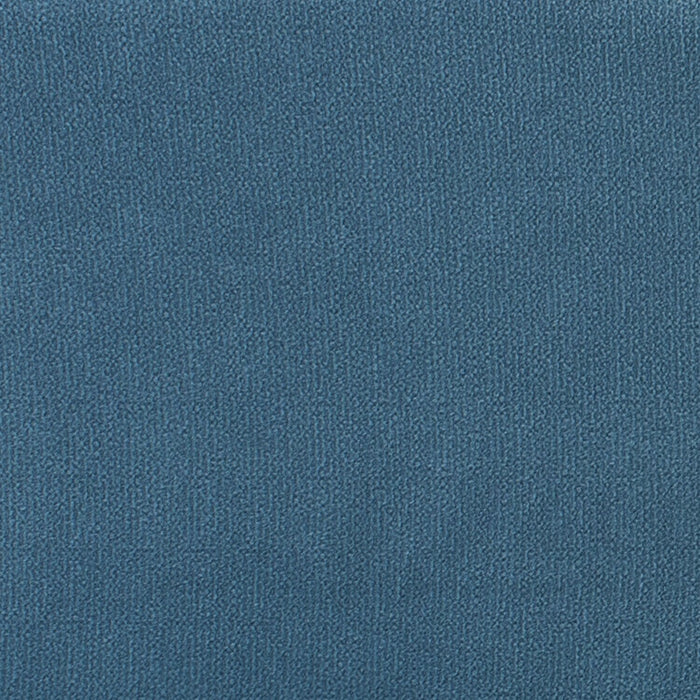 Fauteuil modulaire de droite Voyage en tissu avec coussins de dossier amovibles - bleu