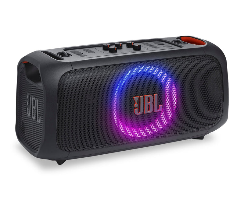Haut-parleur de fête sans fil PartyBox On-The-Go Essential de JBL de 100 W avec son JBL Pro (JBLPBOTGESAM)