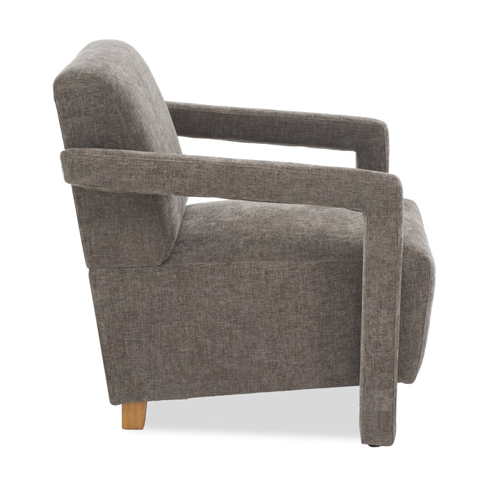 Fauteuil d’appoint Demi de 30 po d’apparence lin - brun