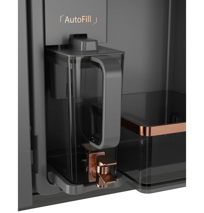 Réfrigérateur 4 portes Café de 23,2 pi3 et de 36 po de profondeur comptoir à portes françaises - acier inoxydable - CJE23DP2WS1 