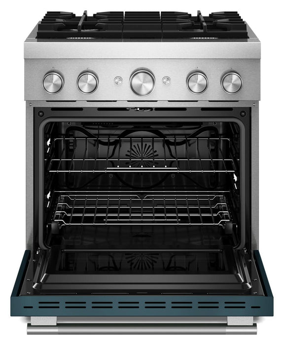 Cuisinière hybride KitchenAid de 4,1 pi3 avec mode de friture à air sans préchauffage - agave - KFDS930SAG