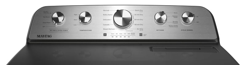 Sécheuse électrique Animal Pet Pro de 7,0 pi3 de Maytag - noir volcan - YMED5605RU