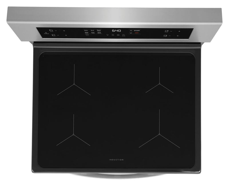 Cuisinière à induction Frigidaire de 5,3 pi³ avec commandes à l’arrière - acier inoxydable - FCRI306CAS