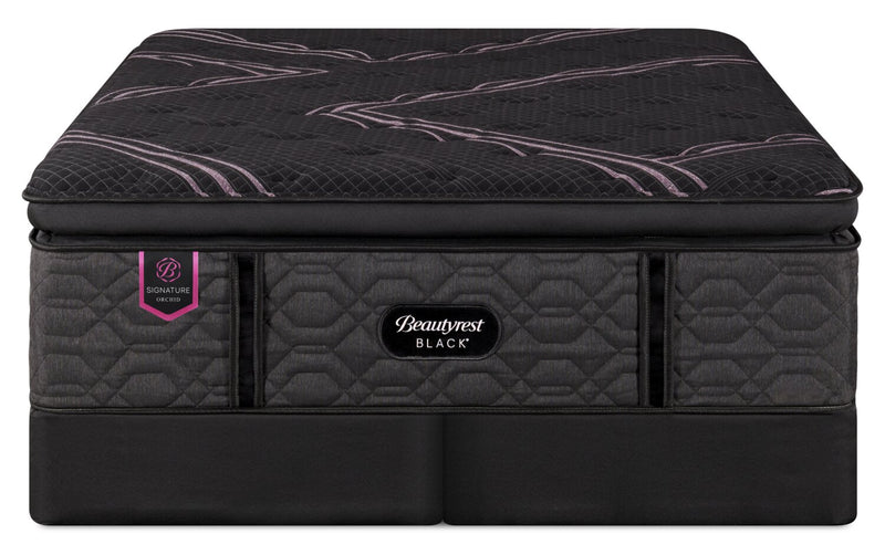 Ensemble Matelas à Euro-plateau épais Orchid Signature de Beautyrest BlackMD pour très grand lit