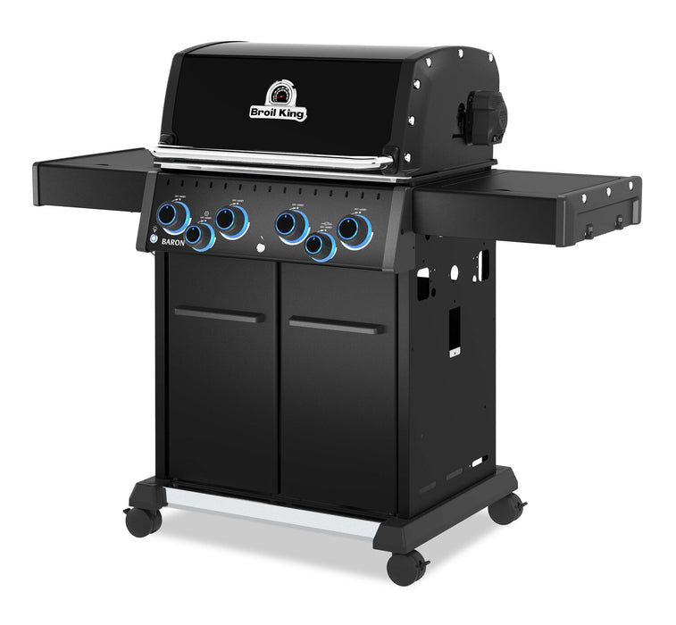Barbecue à gaz propane BaronMC 490 Pro Shadow de 65 000 BTU - noir - 674144