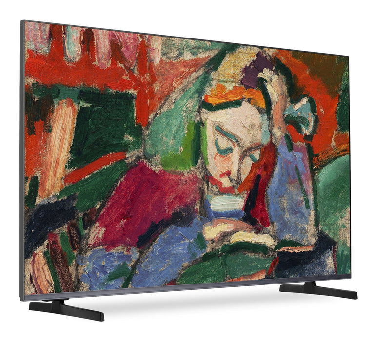 Téléviseur intelligent QLED HISENSE QD6QF CanvasTVMC UHD 4K de 75 po avec Google TVMC (75S7N) - modèle 2024