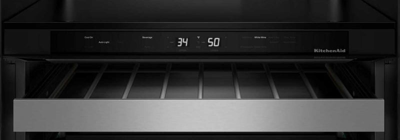 Refroidisseur à boissons KitchenAid de 24 po avec grilles à devant en bois - genièvre - KUBR524SJP