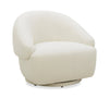 Fauteuil d’appoint pivotant Villa - ivoire
