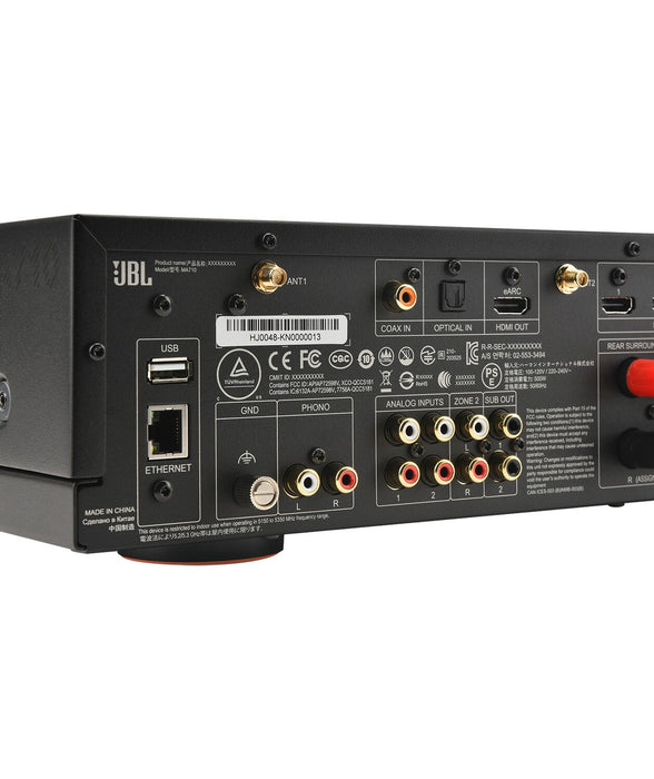 Récepteur AV à 7.2 canaux JBL MA710 8K – blanc (JBLMA710WHTAM)