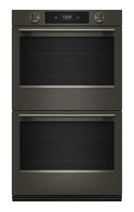 Four mural double intelligent électrique KitchenAid de 30 po - minerai noir - KOED730SBE