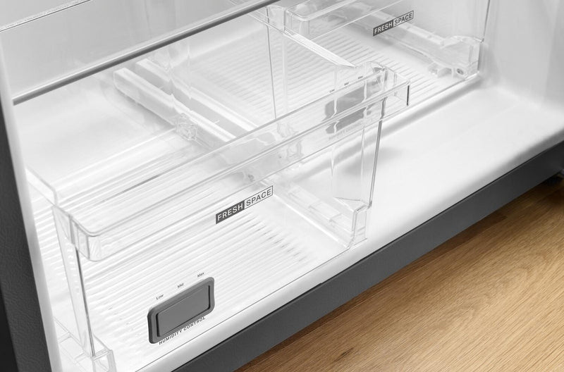 Réfrigérateur Whirlpool de 19 pi³ et de 29,5 po à congélateur supérieur - noir - WRTX5419SB