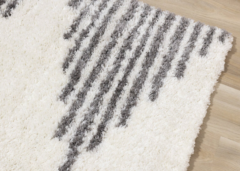 Carpette à poil long Pascal - 5 pi 3 po x 7 pi 7 po