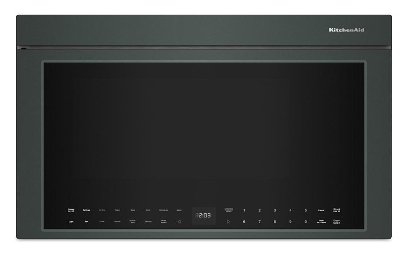 Four à micro-ondes à hotte intégrée intelligent multifonctionnel KitchenAid à installation affleurée - Genévrier  - YKMMF730PJP