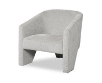  Fauteuil d’appoint Adria de 31 po en tissu de chenille - encre multicolore