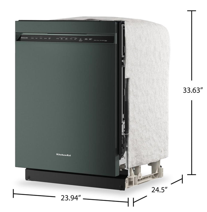 Lave-vaisselle KitchenAid de 24 po et de 41 dBA avec 3e panier à jets - genièvre - KDFS324SJP