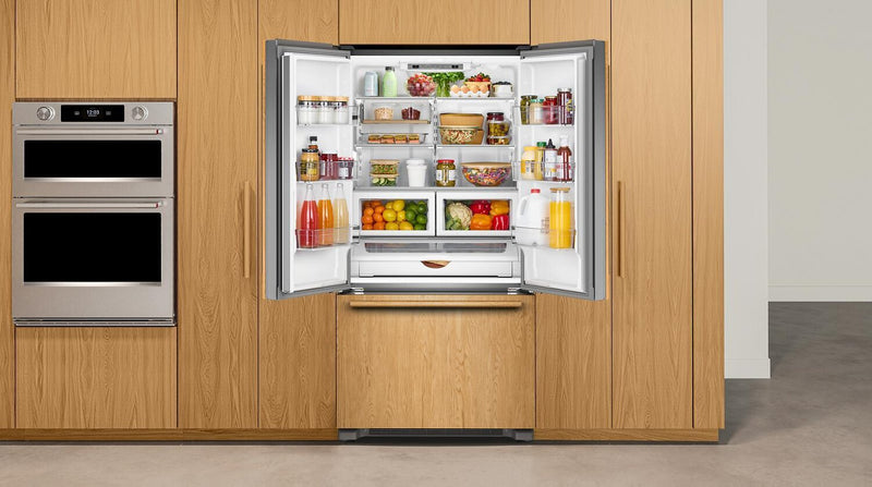 Réfrigérateur KitchenAid de 22 pi³ à portes françaises - panneau personnalisable - KRFC136TPA