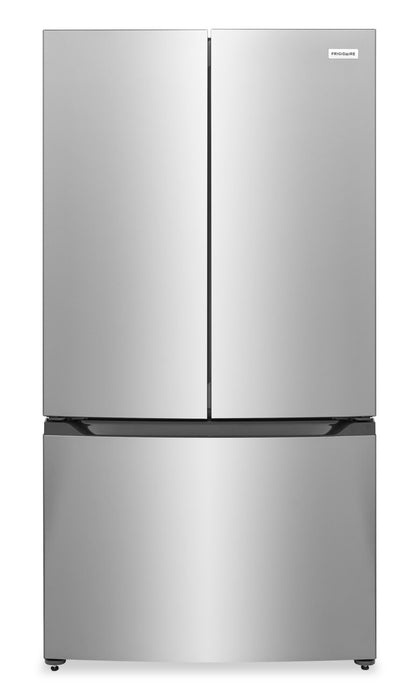  Réfrigérateur Frigidaire de 20 pi3 de profondeur comptoir à portes françaises - acier inoxydable - FRFG2011AV