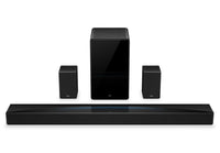 Barre de son de 860 W à 7.1.4 canaux TCL Q85H de série Q avec caisson d'extrêmes graves sans fil et haut-parleurs ambiophoniques (Q85H)