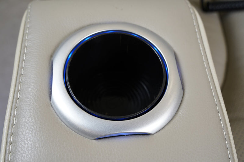 Causeuse de massage à inclinaison électrique Elite de 74 po en cuir véritable avec son immersif et appuie-têtes électriques - mastic