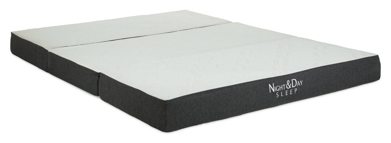 Matelas pliable en trois Parker en mousse à mémoire de forme avec ressorts ensachés - format grand lit