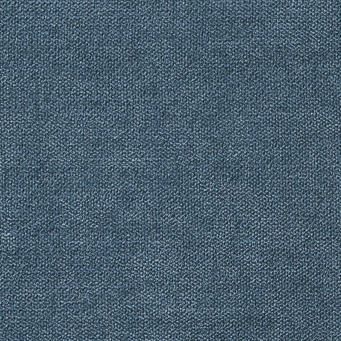 Sofa sectionnel de droite Metro 2 pièces en tissu avec fauteuil long et coussins de siège capitonnés - bleu denim
