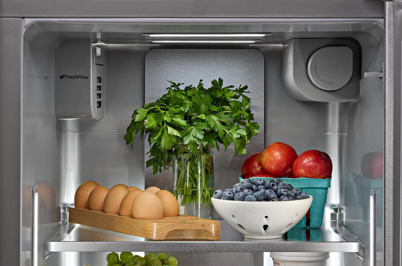 Réfrigérateur KitchenAid de 29 pi3 et de 36 po - acier inoxydable résistant aux traces de doigts - KRSF536RPS 