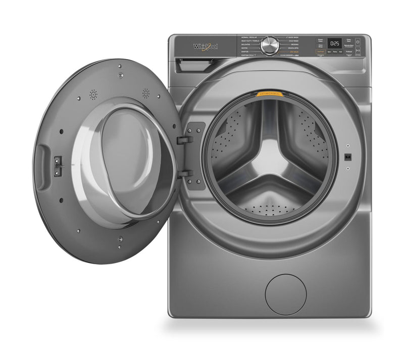 Laveuse Whirlpool à chargement frontal de 5,8 pi³ avec système de ventilation FreshFlowMC et lavage intelligent par IA - WFW6720RR