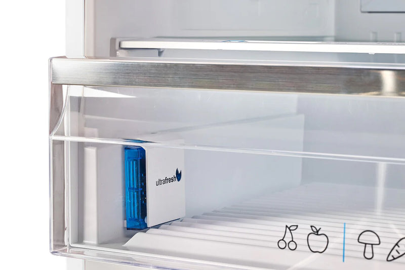 Réfrigérateur Classic Rétro d’Unique de 28 po et de 17 pi3 à congélateur inférieur - blanc - UNQ-455L W AC