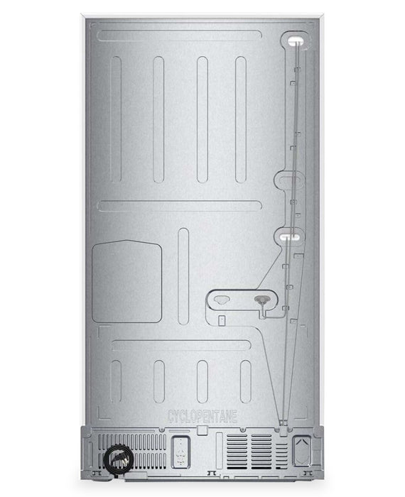 Réfrigérateur Whirlpool de 36 po et de 30 pi3 à portes françaises - blanc - WRMF3336SW