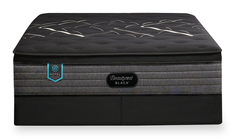 Ensemble matelas ferme à Euro-plateau Executive Suite de série Hotel de Beautyrest BlackMD pour très grand lit