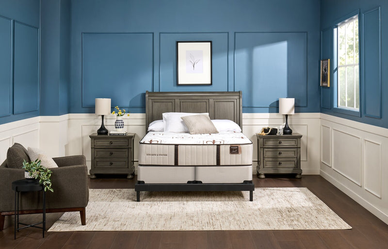 Ensemble sommier Stearns & Foster pour très grand lit