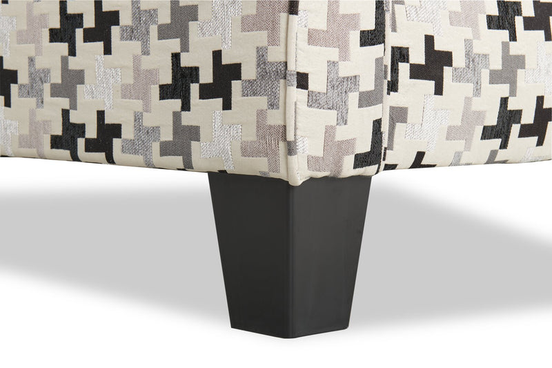 Fauteuil d’appoint Sawyer de 31 po en tissu - multicolore