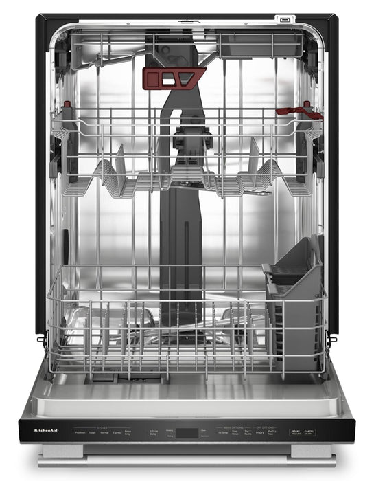 Lave-vaisselle KitchenAid de 24 po et de 41 dBA avec 3e panier à jets - acier inoxydable avec fini PrintShieldMC - KDTS324SPS 