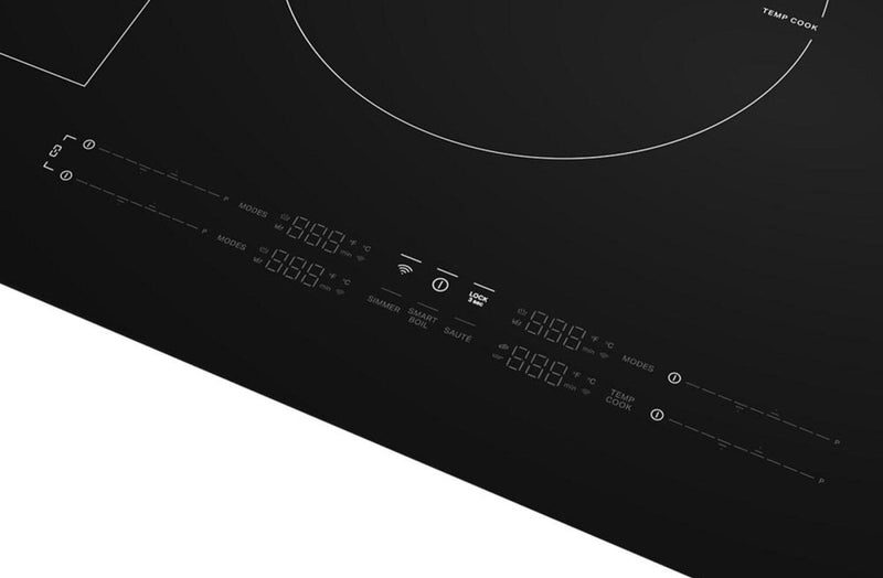 Surface de cuisson à induction Whirlpool de 30 po à 4 éléments - noire - WCIT7530SB
