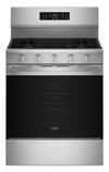 Cuisinière à gaz Whirlpool de 5,0 pi3 avec cuisson à air – acier inoxydable résistant aux traces de doigts - WFGS5730SZ