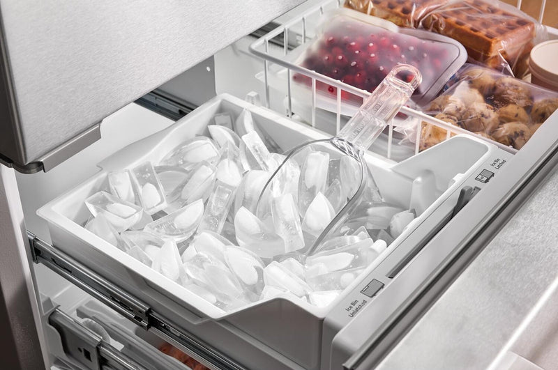 Réfrigérateur KitchenAid de 22 pi³ à portes françaises - panneau personnalisable - KRFC136TPA