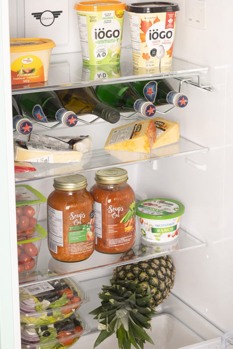 Réfrigérateur Classic Rétro d’Unique de 24 po et de 11 pi3 à congélateur supérieur - vert menthe estival - UNQ-310L LG TM