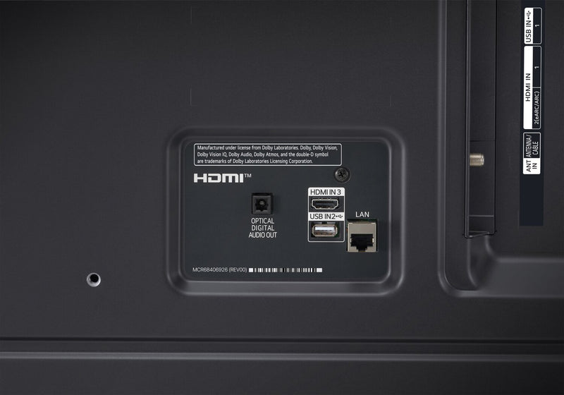 Téléviseur intelligent LG UHD 4K de 50 po avec HDR10 Pro, HGiG et webOS (50UT7000PUA)