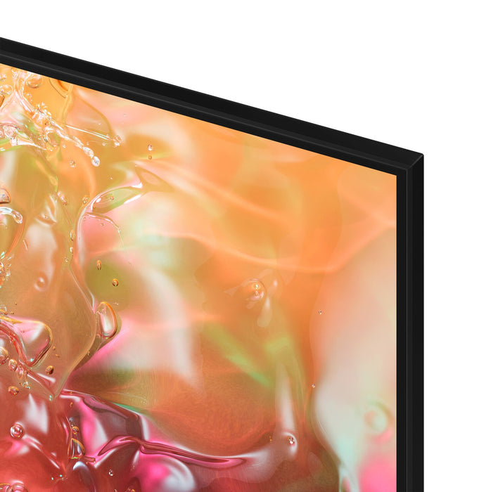 Téléviseur intelligent Samsung UHD 4K de 65 po à 60 Hz à rétroéclairage direct avec PurColourMD et HDR10+ (UN65DU7100FXZC)