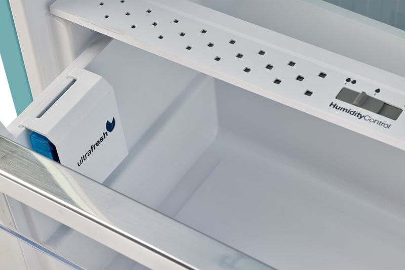 Réfrigérateur Classic Rétro d’Unique de 24 po et de 11 pi3 à congélateur supérieur - turquoise brume marine - UNQ-310L T TM