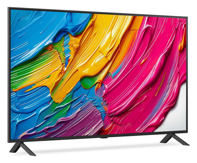 Téléviseur intelligent QNED LG QNED80 UHD 4K de 55 po avec webOS (55QNED80AUA.ACC) - modèle 2025